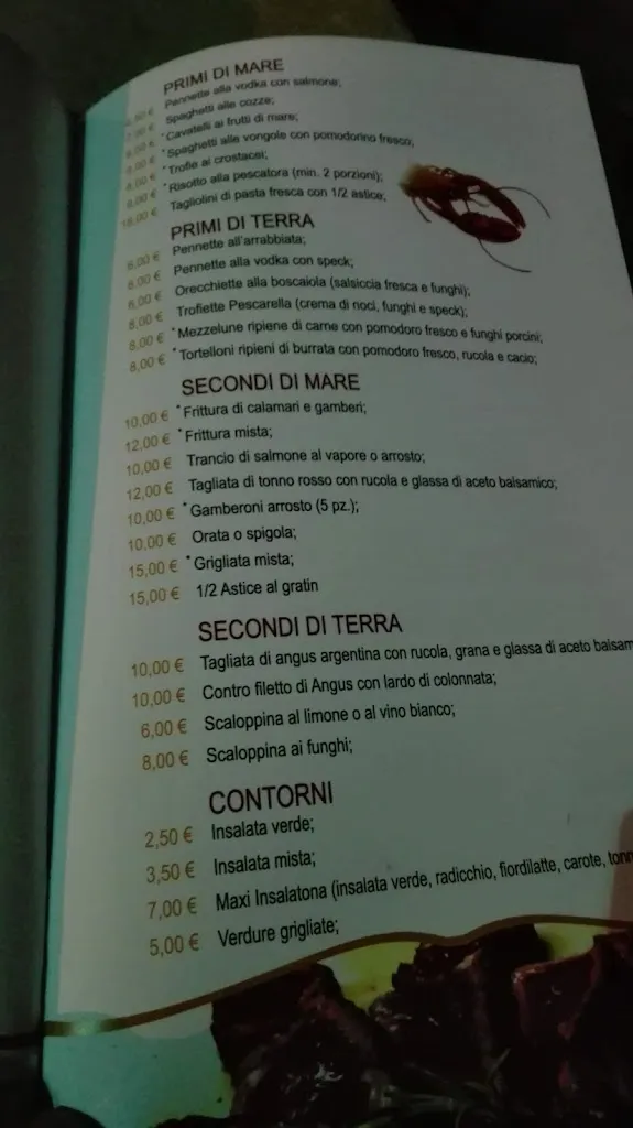 Menu_La Pescarella Ristorante Ginosa_Ginosa_image_3