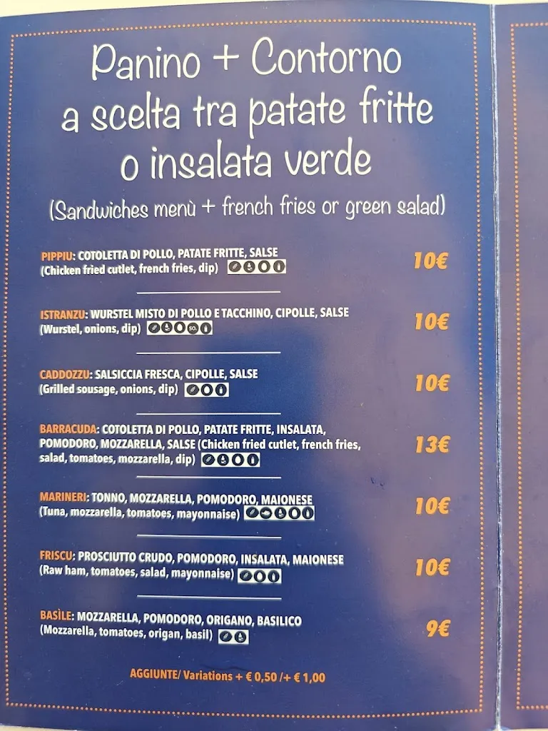Menu_Bar ristorante Barracuda beach_San Vero Milis_image_3