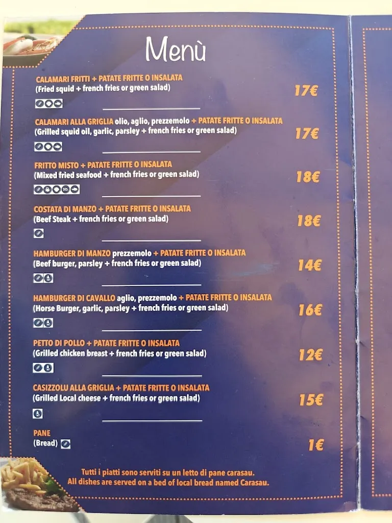 Menu_Bar ristorante Barracuda beach_San Vero Milis_image_4