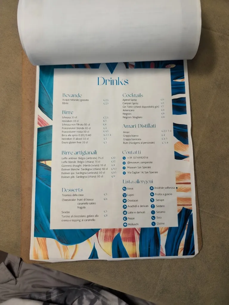 Menu_MUSEUM Pizzeria e Ristorante San Sperate_San Sperate_image_3