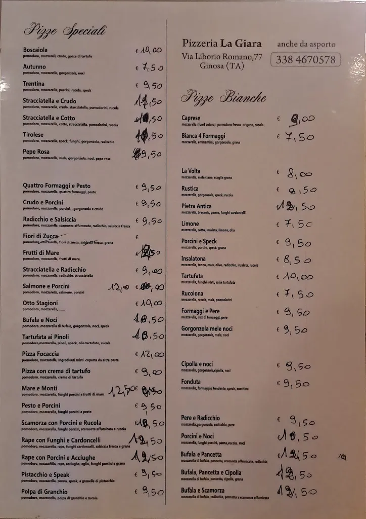 Menu_Pizzeria La Giara_Ginosa_image_2