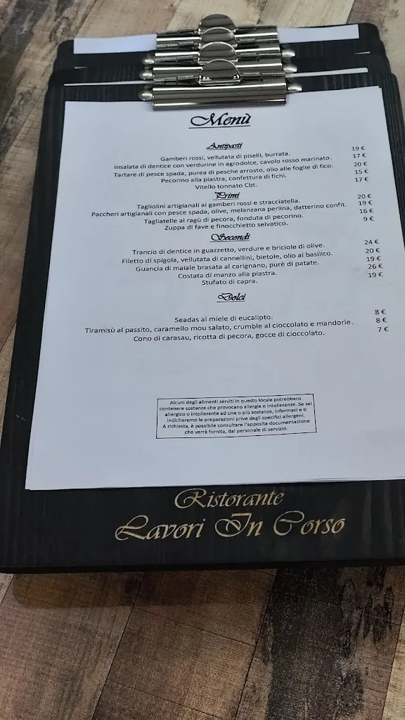 Menu_Ristorante Lavori in corso_Sant'Anna Arresi_image_4