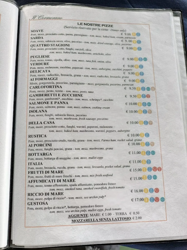 Menu_Ristorante Il Cormorano_Sant'Anna Arresi_image_2