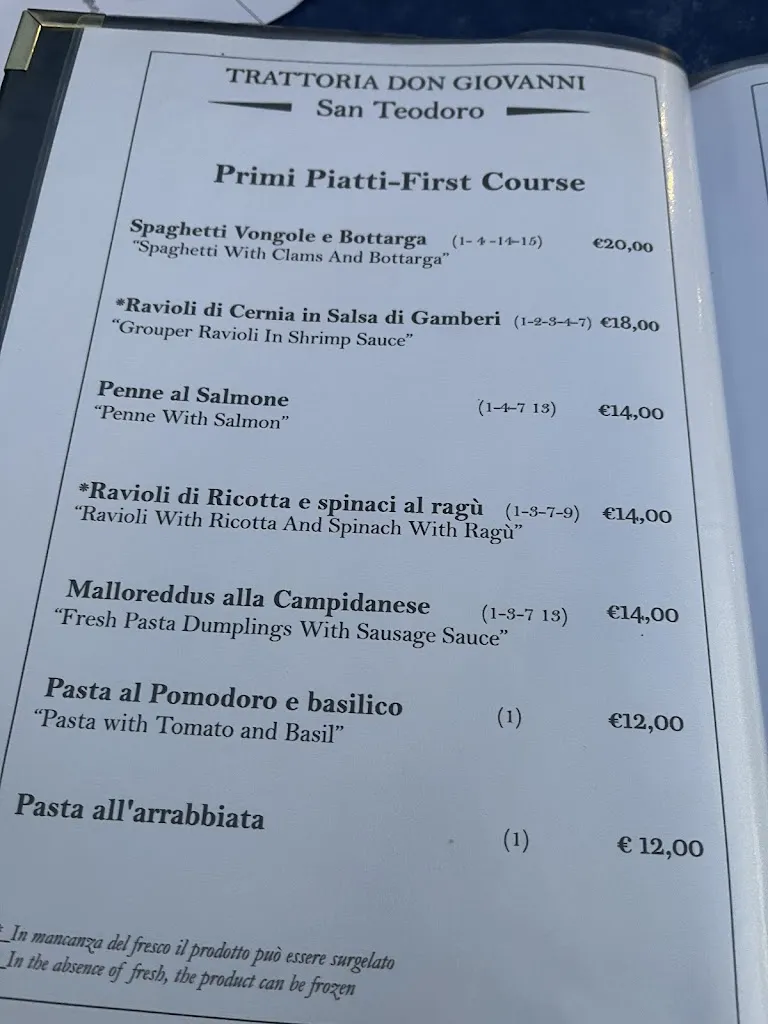 Menu_Trattoria Don Giovanni_San Teodoro_image_2