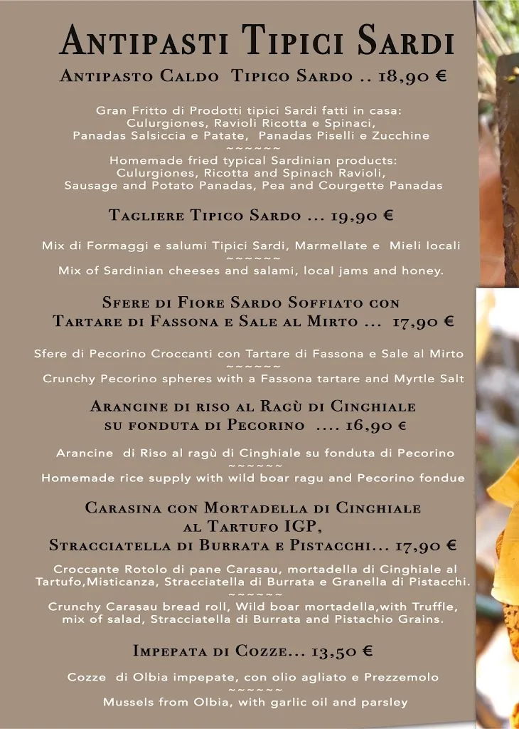 Menu_Vianello's Sardinian Street food_San Teodoro_image_3