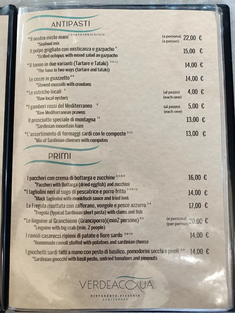 Menu_Ristorante VerdeAcqua_San Teodoro_image_2