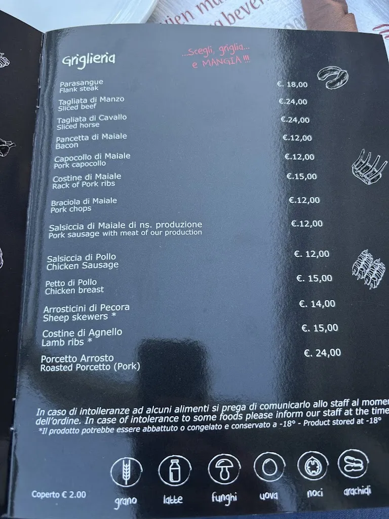 Menu_Lo Sfizio Griglieria Gastronomia Ristorante_San Teodoro_immagine_2