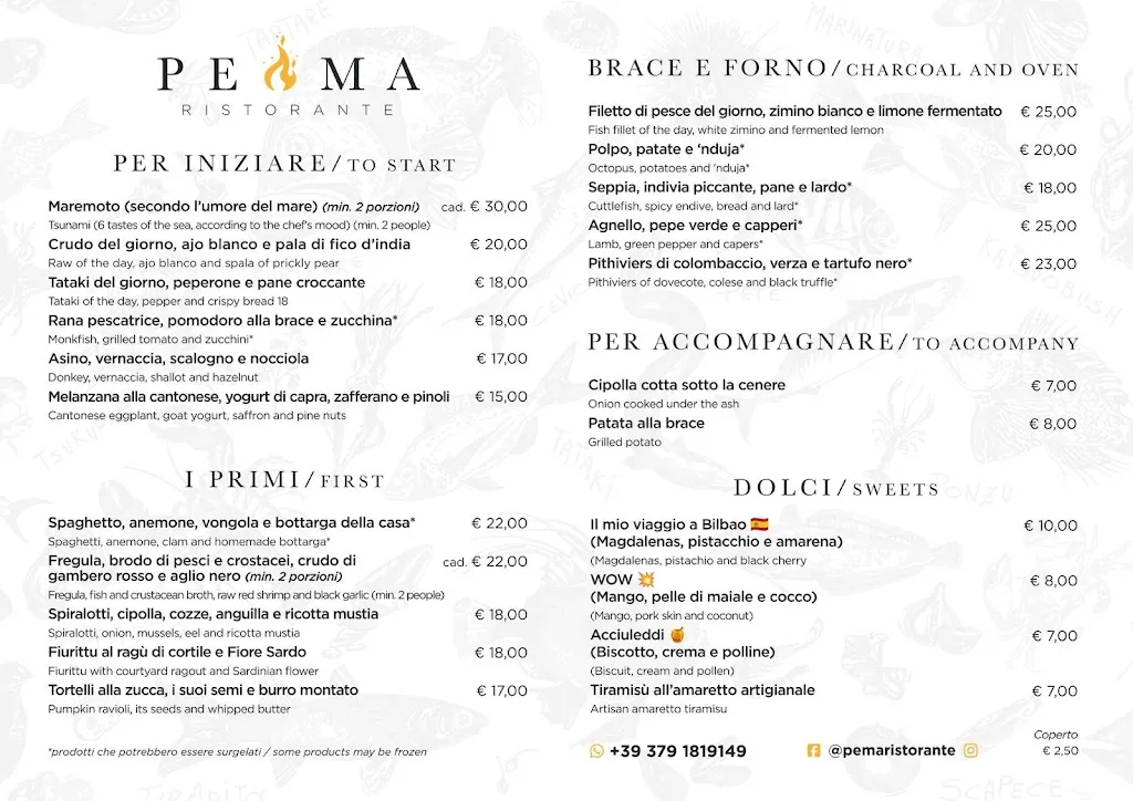 Menu_PeMa Ristorante_Santa Teresa Gallura_image_1