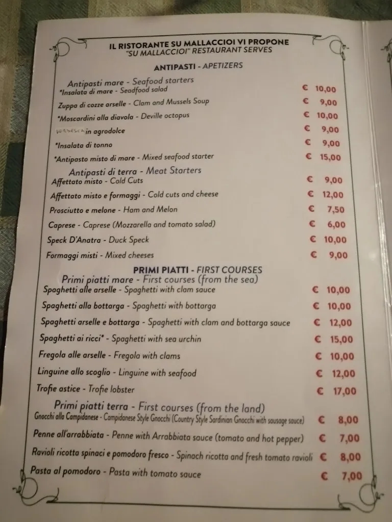 Menu_Ristorante Su Mallaccioi_Sardara_immagine_3