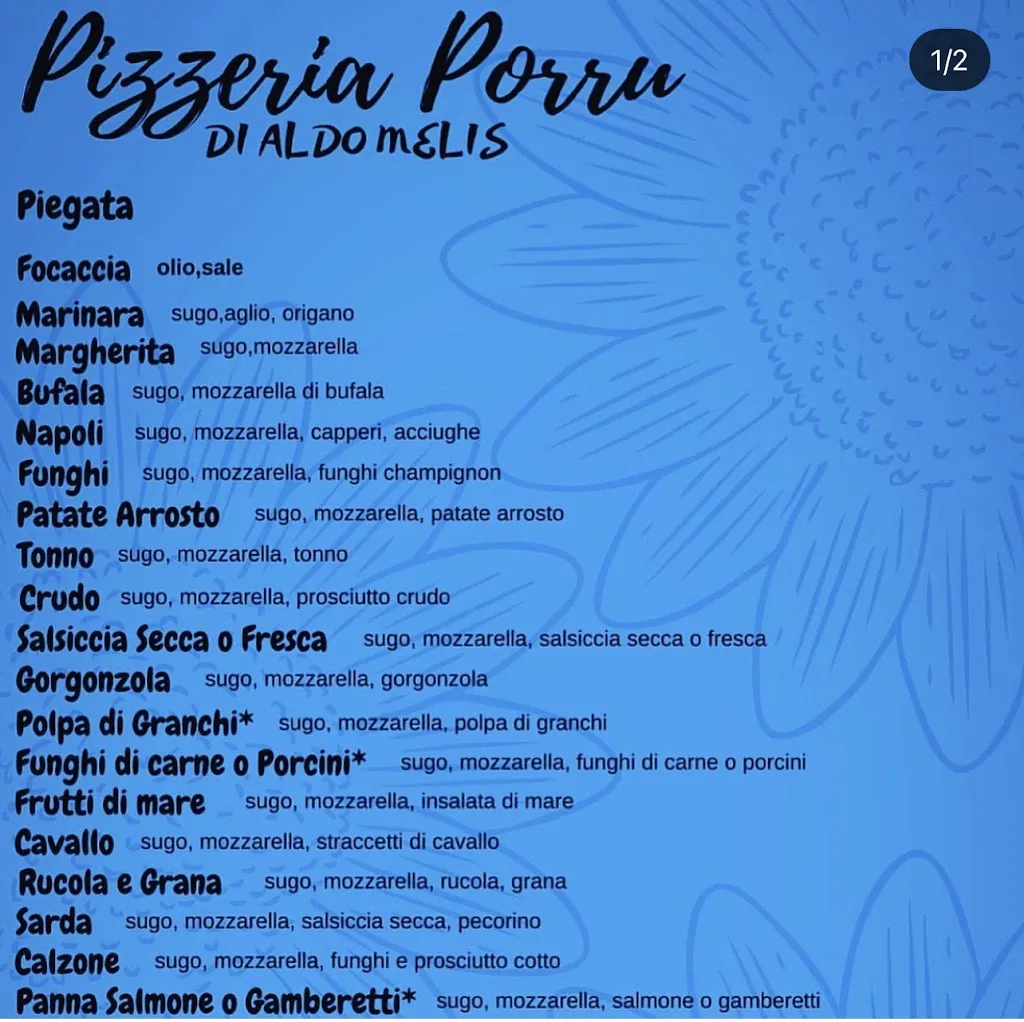 Menu_Pizzeria Porru di Aldo Melis_Selegas_image_1