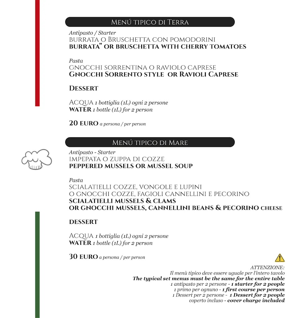 Menu_La Locanda Del Gusto - Sorrento Restaurant_Serrenti_immagine_1