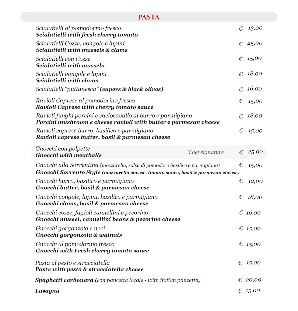 Menu_La Locanda Del Gusto - Sorrento Restaurant_Serrenti_immagine_3