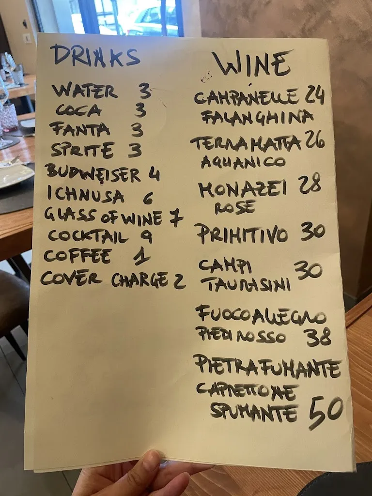 Menu_Sugo Sorrento_Serrenti_image_1