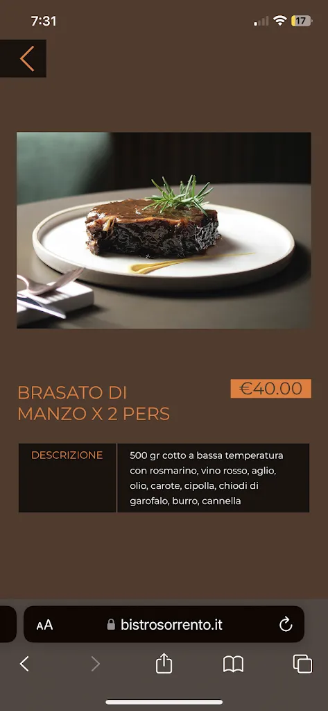 Menu_Bistro Sorrento_Serrenti_image_3