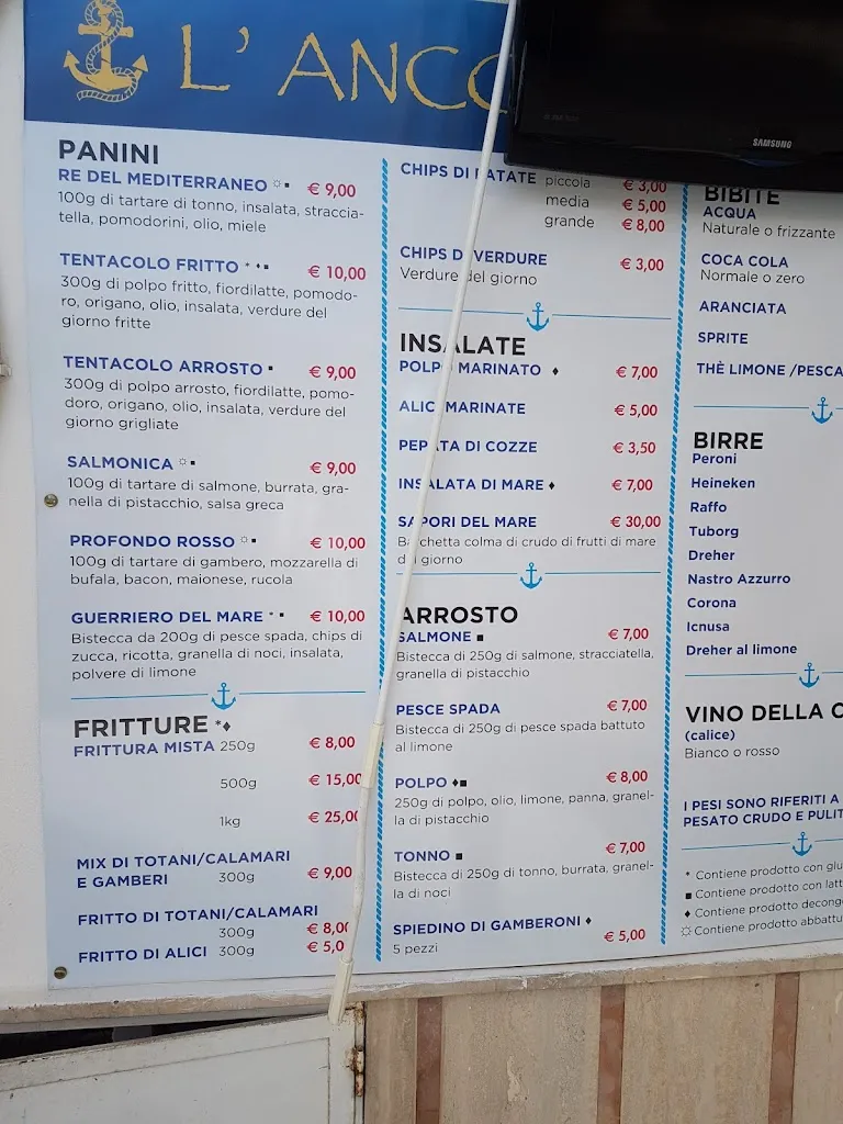 Menu_L'Ancora D'Oro - I Sapori Del Mare_Ginosa_image_2