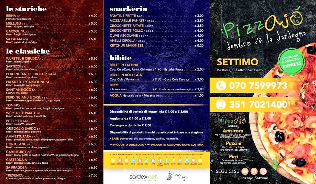 Menu_Pizzajó Settimo san pietro_Settimo San Pietro_image_1