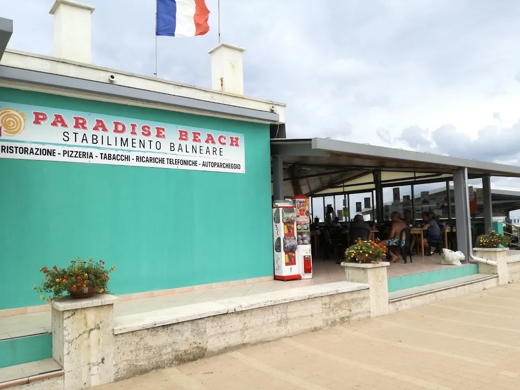 Paradise Beach restaurant in Casalbordino-Miracoli