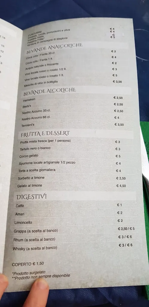 Menu_Trattoria Il Palazzo Di Antonaci Andrea_Giuggianello_image_1