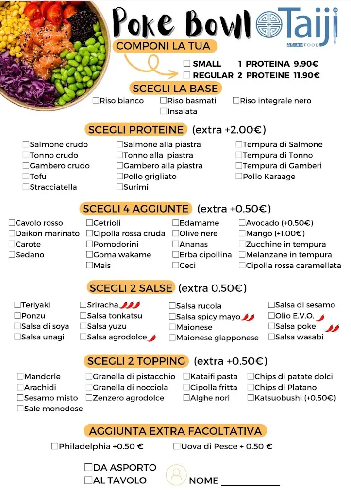 Menu_Taiji Poke Bowl - Sinnai_Sinnai_image_3