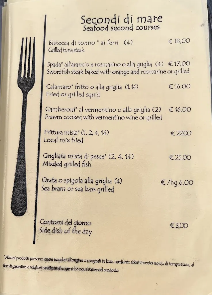 Menu_Trattoria Chiringuito Da Fabiano_Stintino_image_2