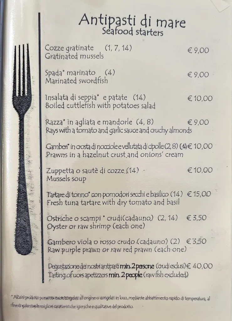 Menu_Trattoria Chiringuito Da Fabiano_Stintino_image_3