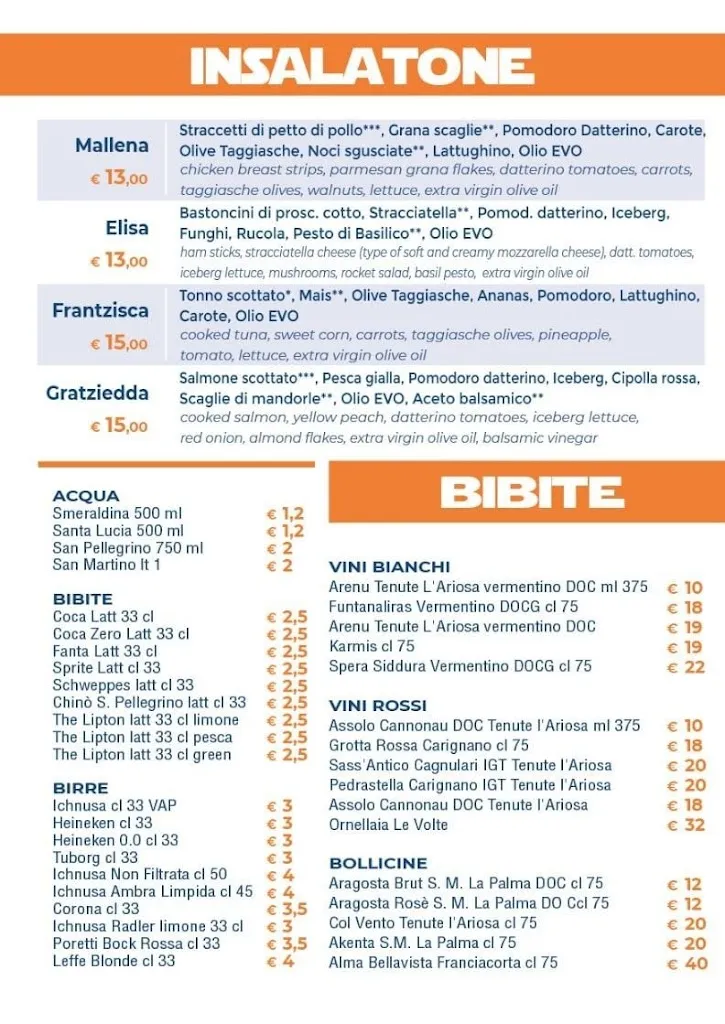 Menu_De...Gustando stintino_Stintino_immagine_3