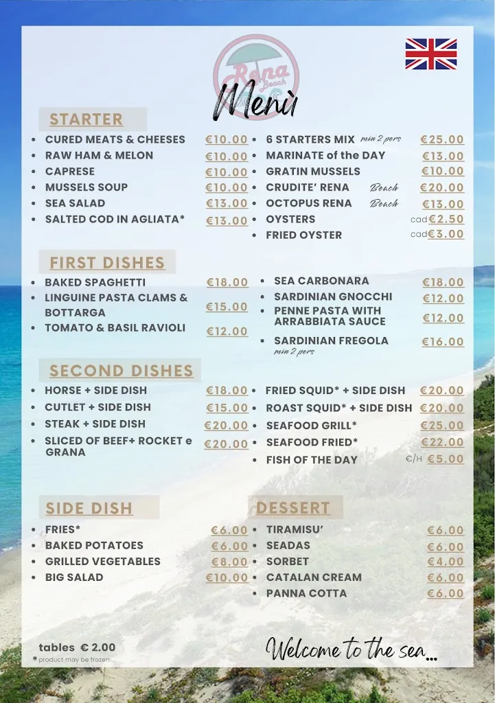 Menu_Rena beach_Sorso_image_3