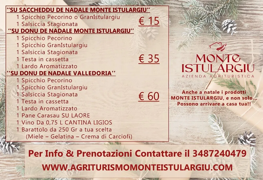 Menu_MONTE ISTULARGIU Azienda Agricola & Agriturismo_Tergu_immagine_1