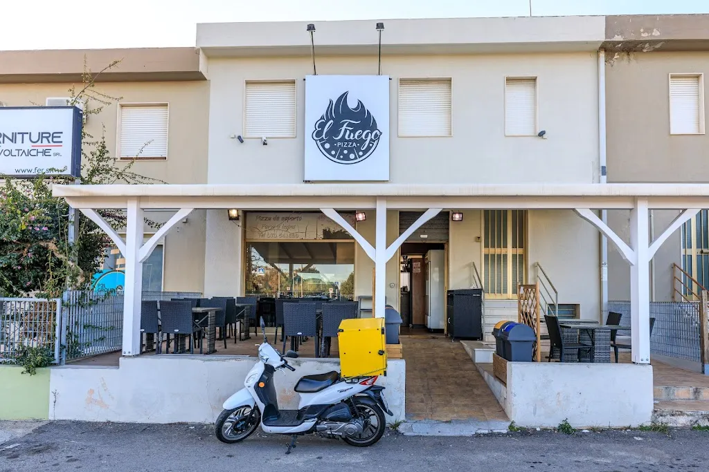 Pizzeria El Fuego restaurant in Su Planu