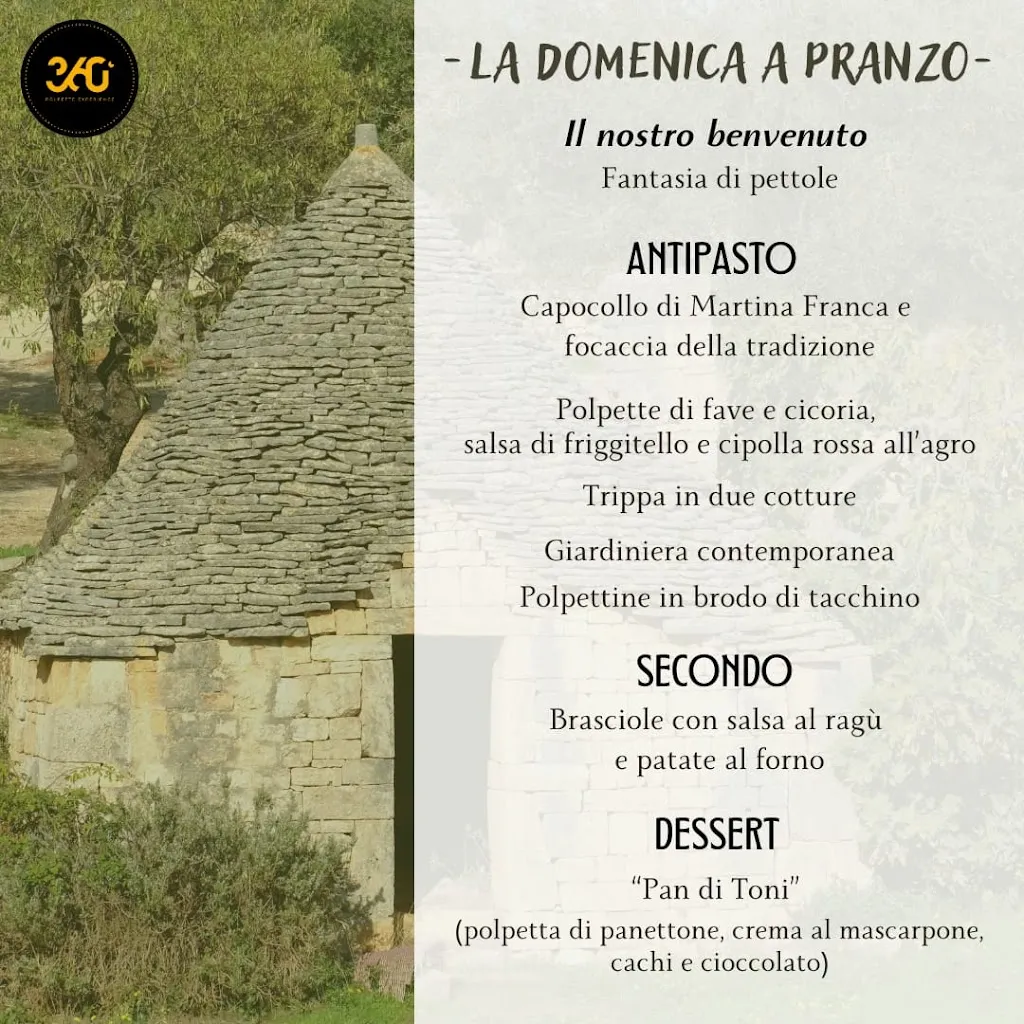 Menu_360 gradi - Polpette Experience_Grottaglie_image_1