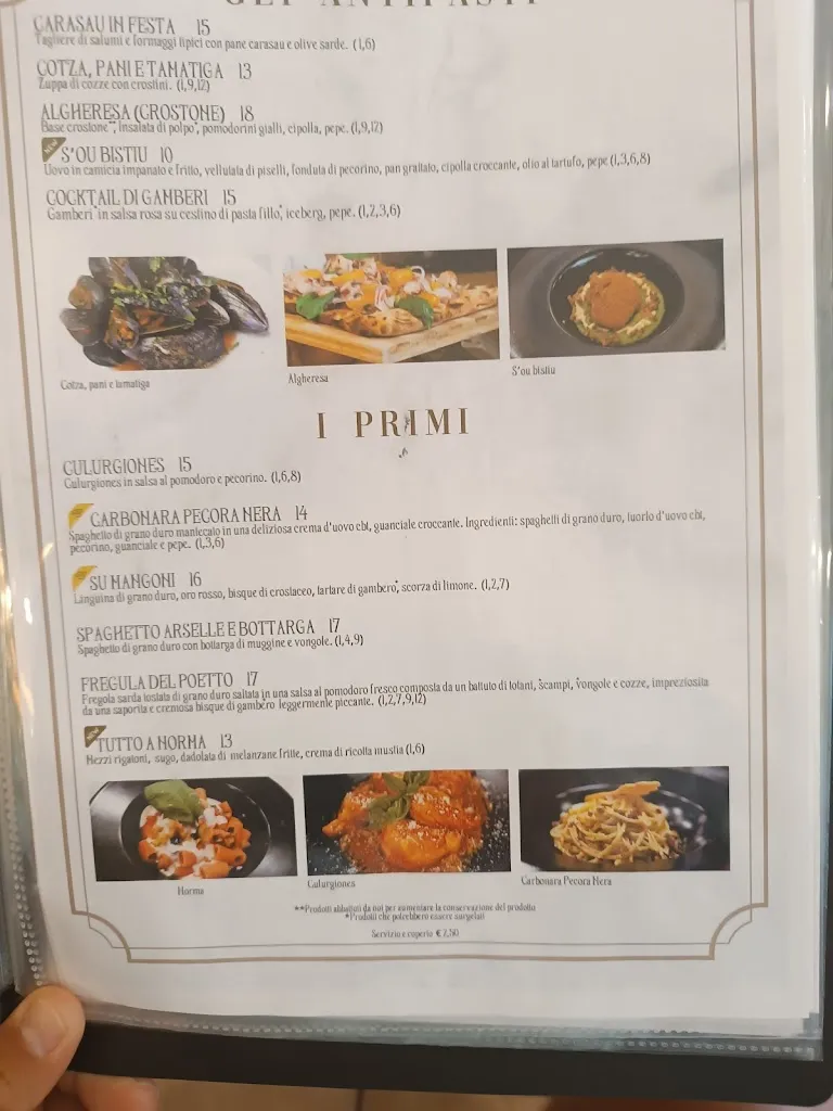 Menu_Ristorante La Pecora Nera_Sestu_image_1