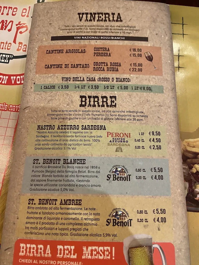 Menu_Corre El Tiempo Ristorante Bar 