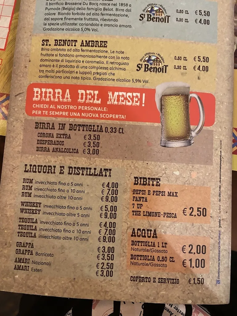 Menu_Corre El Tiempo Ristorante Bar 