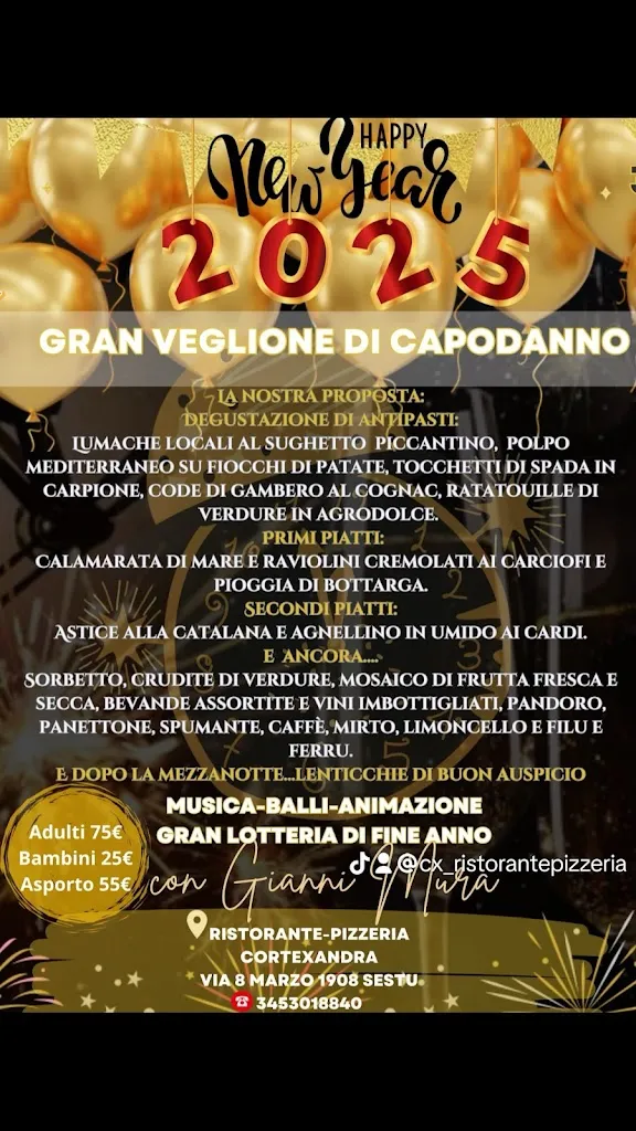 Menu_Cortexandra - Ristorante Pizzeria_Sestu_image_1