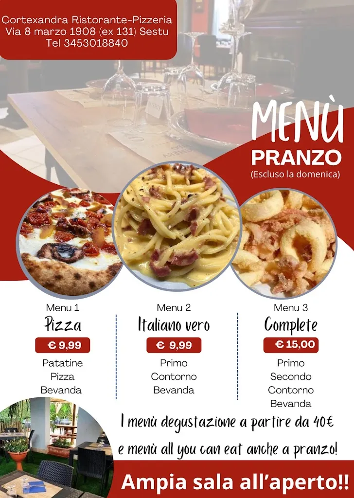 Menu_Cortexandra - Ristorante Pizzeria_Sestu_image_2