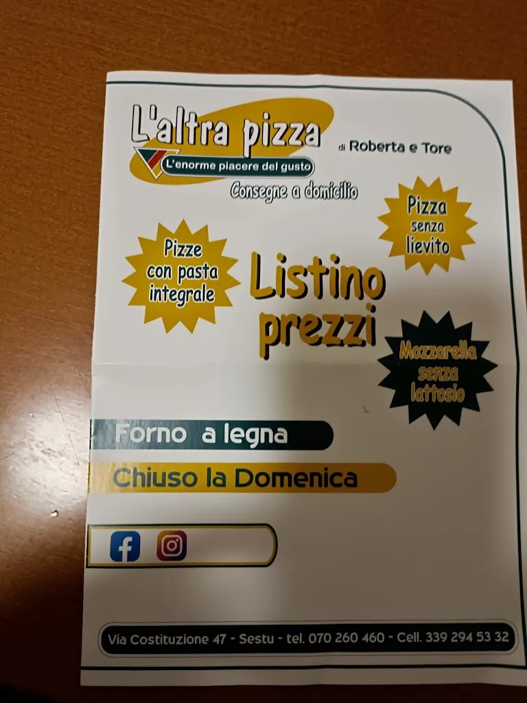 Menu_L' Altra Pizza Sestu_Sestu_image_1