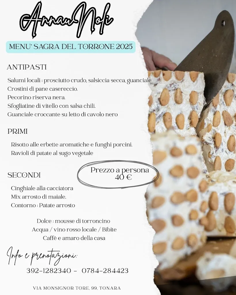 Menu_AnnauNoli Pizzeria Ristorante Gastronomia_Tonara_image_1