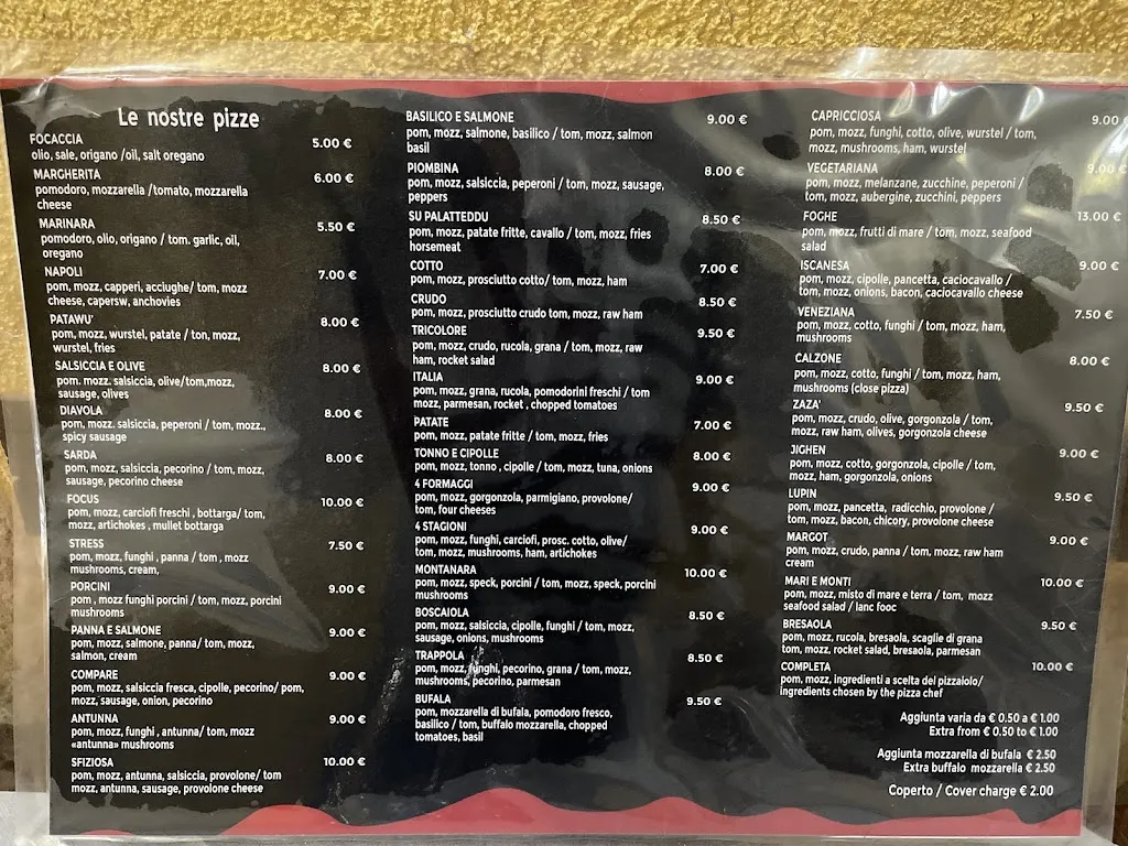 Menu_Pizzeria Ristorante Su Palatteddu_Tresnuraghes_image_2