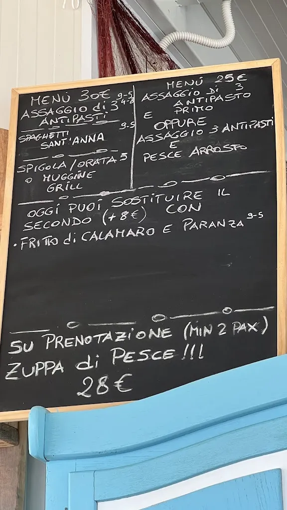 Menu_ittiturismo l'antica peschiera_Teulada_image_2