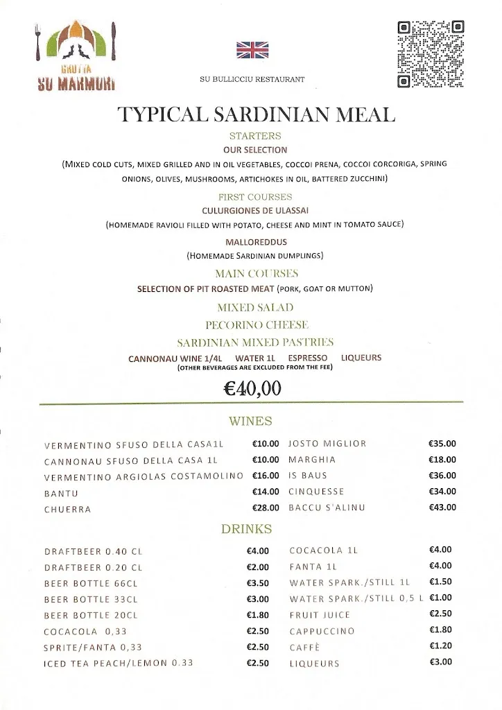 Menu_Su Bullicciu_Ulassai_image_1