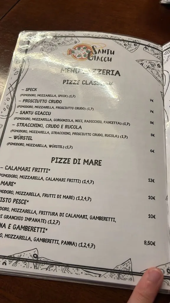 Menu_Pizzeria Santu Giaccu_Villagrande Strisaili_image_1
