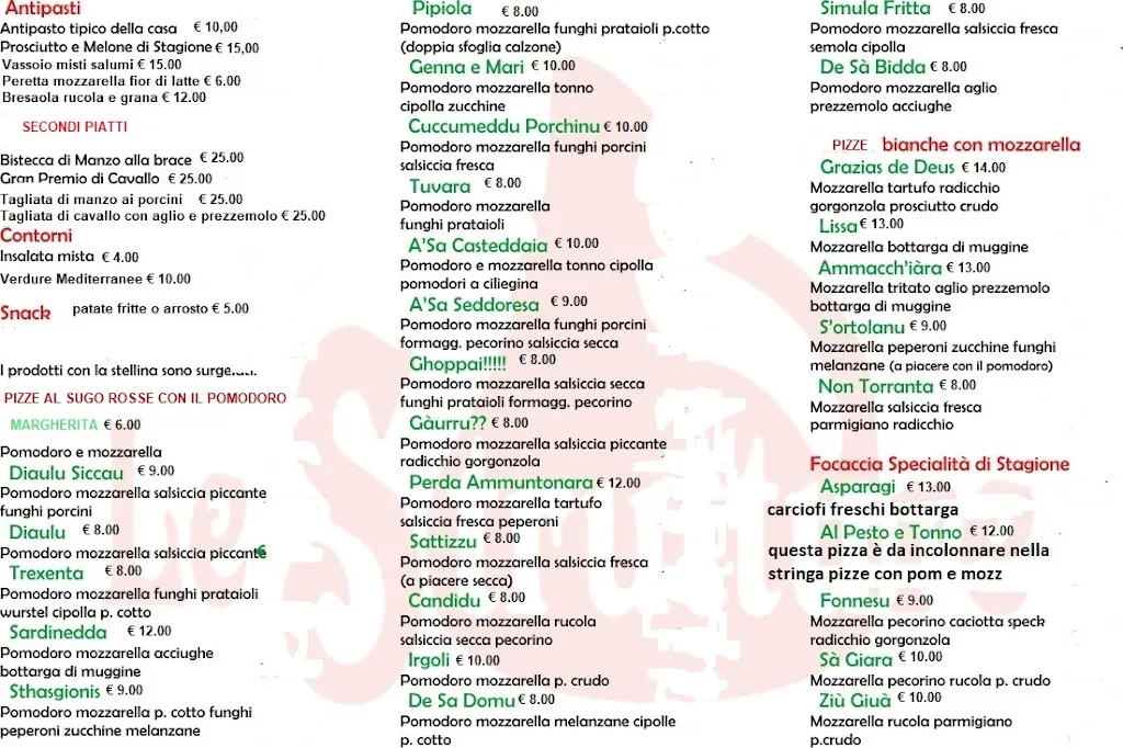 Menu_Ristorante Pizzeria Le Strutture_Villanovaforru_immagine_2