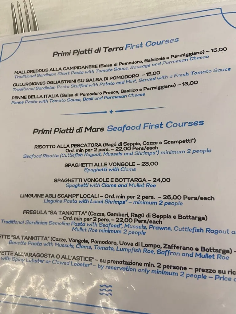 Menu_Ristorante Sa Tankitta_Villasimius_image_4