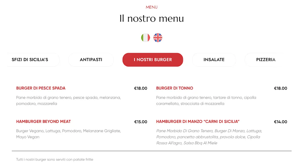 Menu_Sicilia's Cafe de Mar_Acitrezza_image_3