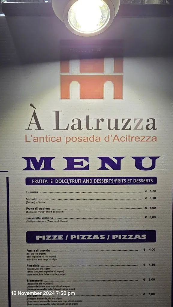 Rohith R_A' Latruzza L'Antica posada d'Acitrezza_Acitrezza_review