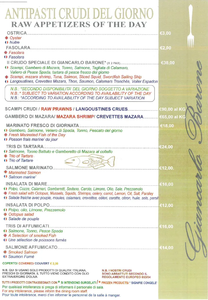Menu_Ristorante Giancarlo Barone_Acitrezza_image_2