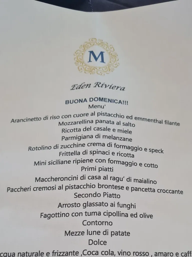 Menu_Hotel Eden Riviera_Aci Trezza_immagine_4