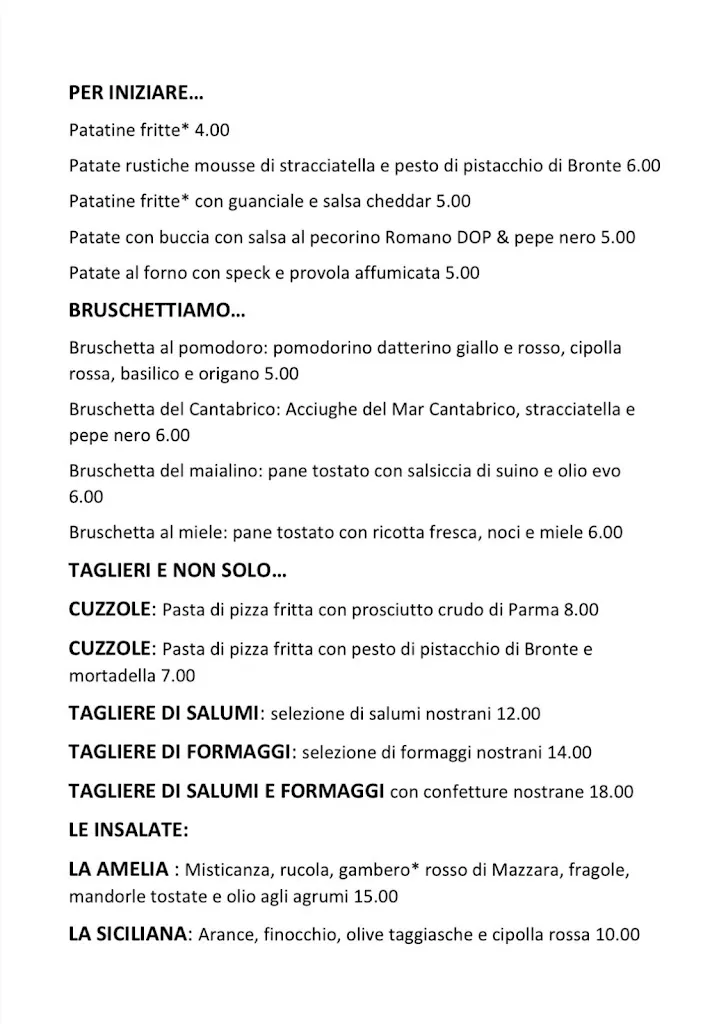 Menu_Amelia Pizzeria Food & Drink_Aci Sant'Antonio_immagine_1