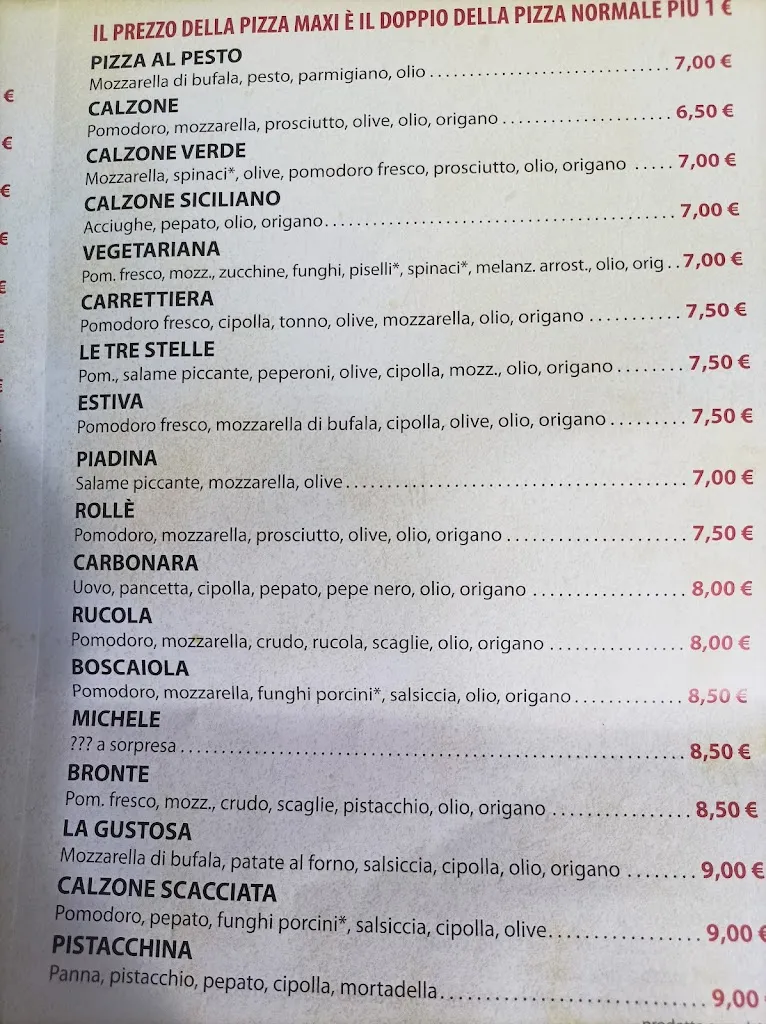 Menu_Pizzeria Le Tre Stelle_Aci Sant'Antonio_image_3
