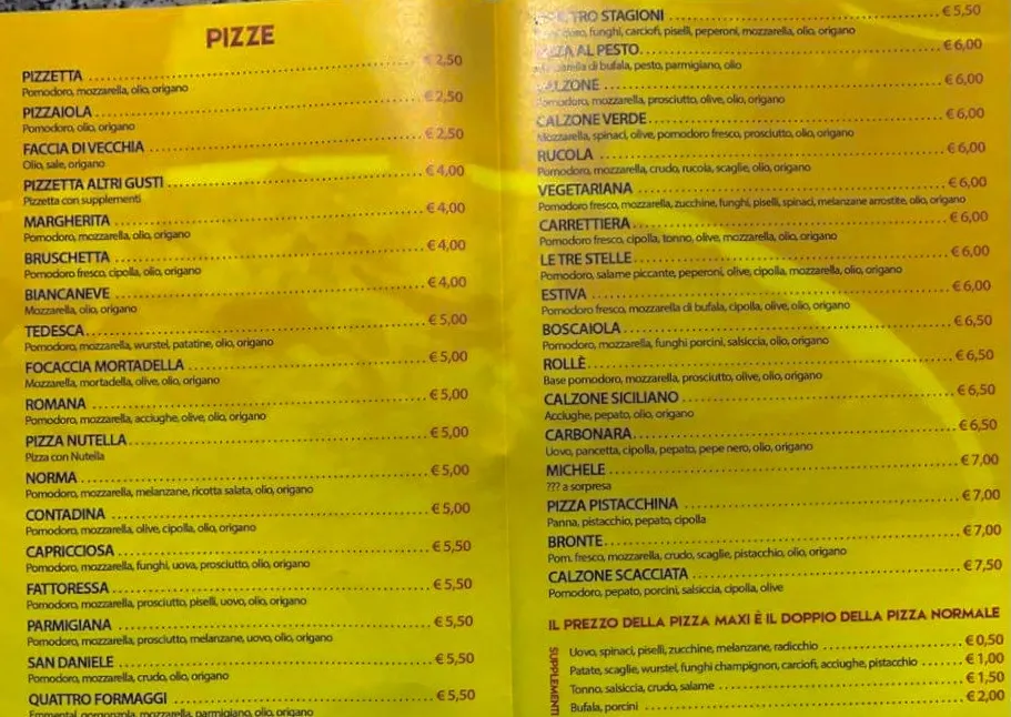 Menu_Pizzeria Le Tre Stelle_Aci Sant'Antonio_image_4